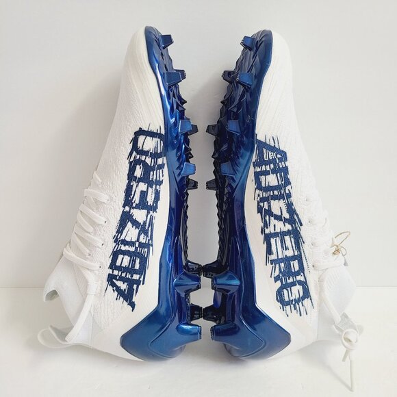 NEW Adidas Adizero Primeknit Football Cleats GV9624 Size 12.5 White Blue main image 5